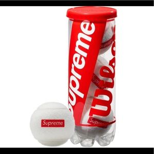 RARE SUPREME TENNIS BALLS FROM SS18 DROP